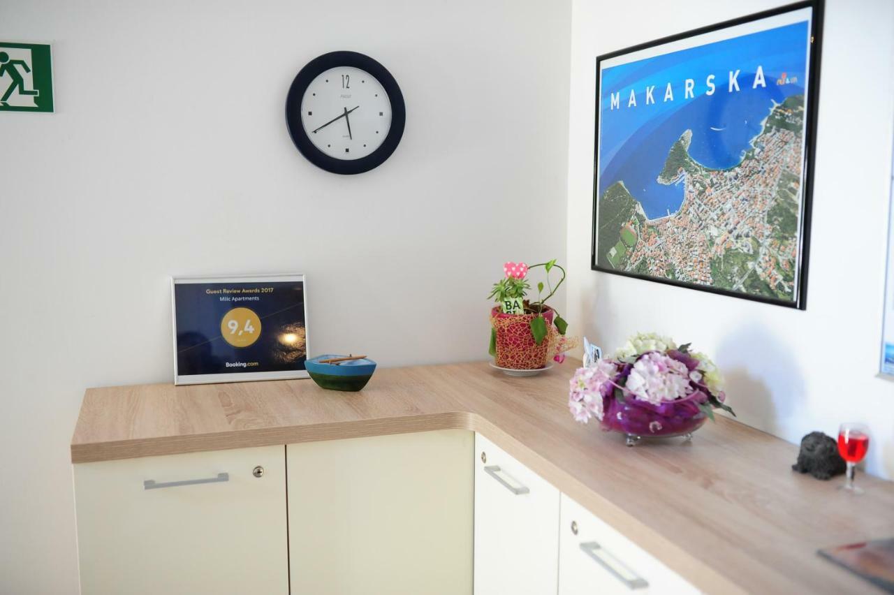 Milic Apartments Makarska Eksteriør billede